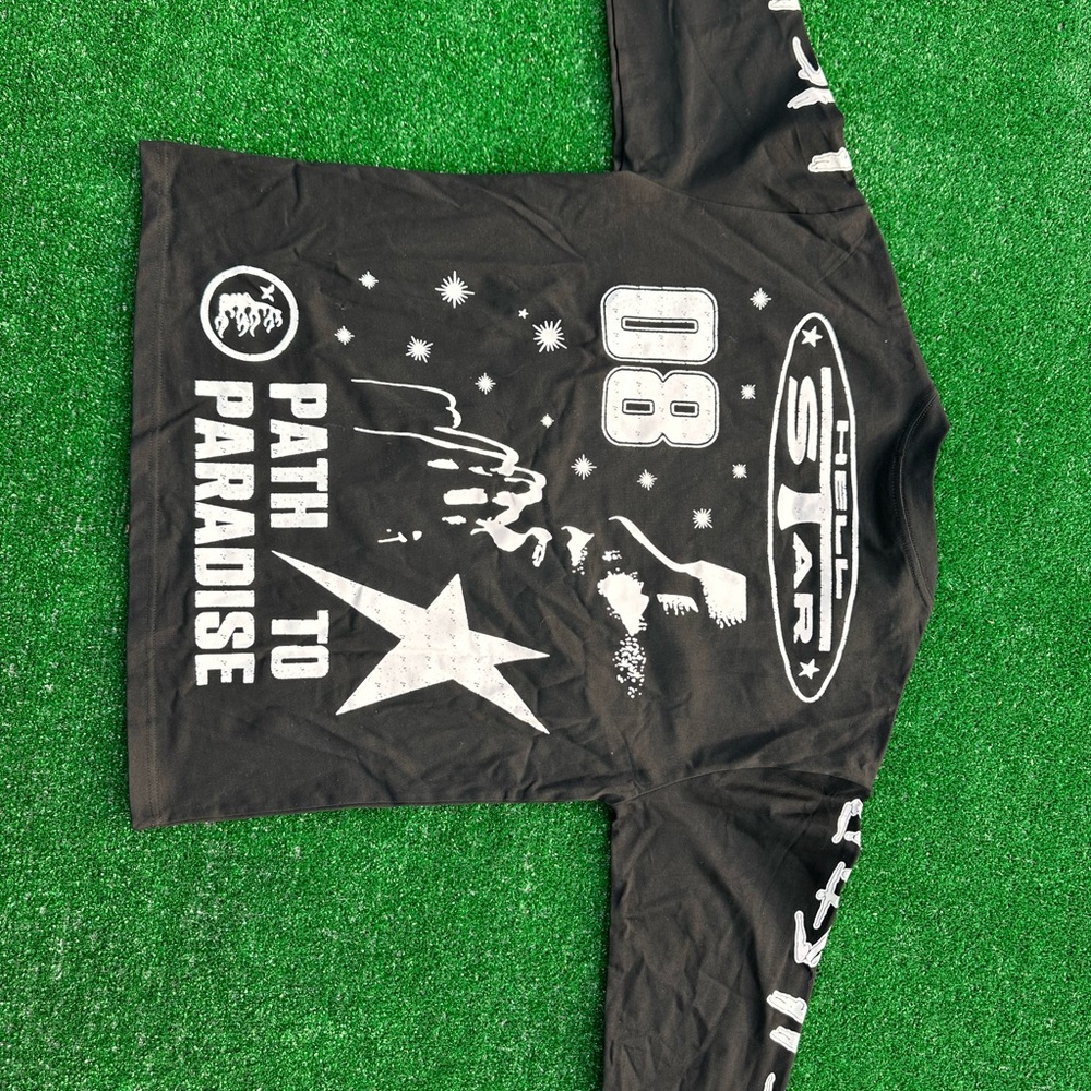 Hellstar coat, size S, black and white, new with all tags